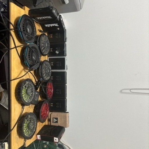 空調服のファンやバッテリー色々セット