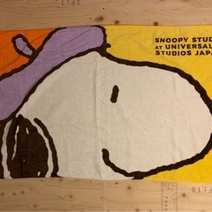 大判バスタオル　ユニバーサルスタジオジャパン　スヌーピー