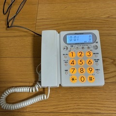 パイオニア製電話機 TF-VD1200-w