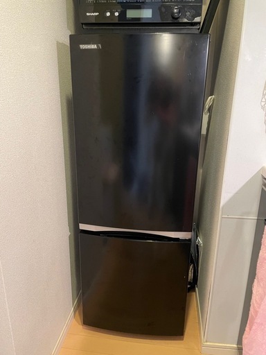 東芝ノンフロン冷凍冷蔵庫 形名：GR-S15BS （K）