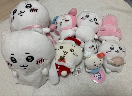 ちいかわぬいぐるみセット※購入者用 ちいかわ×Kiramekko】キラキラおめめが可愛い✨テディベアぬいぐるみ全 