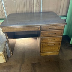 もらって下さい
木製机