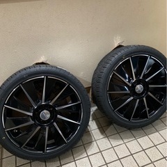取引中　WALD 18インチホイール　225/40r18 プリウス　pcd100  タイヤセットの画像
