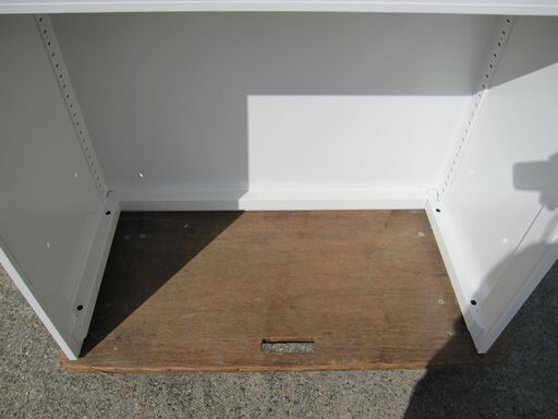 受付カウンター　900ｘ450ｘ1130　ホワイト/天板チーク　コクヨ製　BWU-XD59SAWN