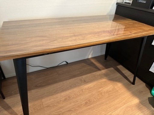 【受渡確定】NOCE ダイニングテーブルTC140-70M(+ご希望であればビニールクロス)