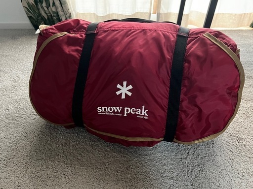 美品 スノーピーク  アメニティドームS グランドシート付き