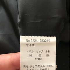 ラメ入りスーツ17号の画像