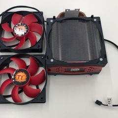 　美品　PC冷却ファン　Thermaltakeの画像