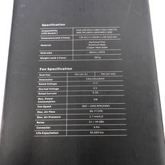 　美品　PC冷却ファン　Thermaltakeの画像