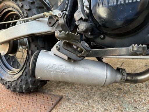 TW200E 　1998年式　スパトラ！2JL スカチューン・カスタム多数！　エンジン始動・灯火類OK！