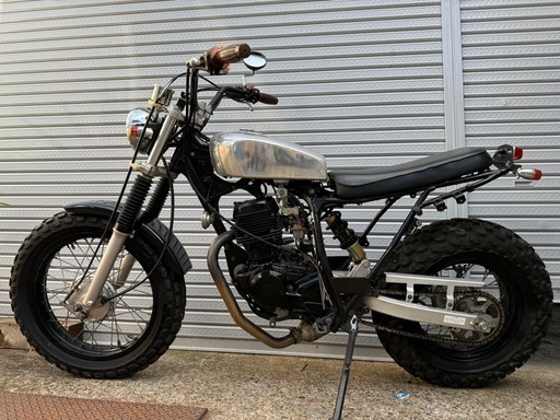 TW200E 　1998年式　スパトラ！2JL スカチューン・カスタム多数！　エンジン始動・灯火類OK！