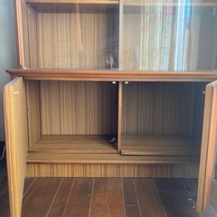 レトロな書棚 差し上げますの画像