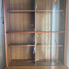 レトロな書棚 差し上げますの画像