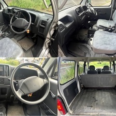 【ご成約】車検R8年10月❗️エブリィ DA62V❗️ハイルーフ❗️パートタイム4WD❗️の画像
