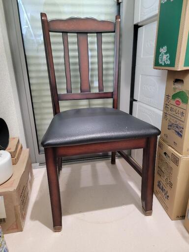 関家具　ダイニングチェア２脚　大川家具