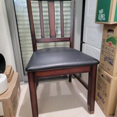 関家具　ダイニングチェア２脚　大川家具