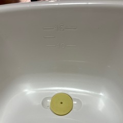 (譲渡者決定)　シンクで使えるベビーバスの画像