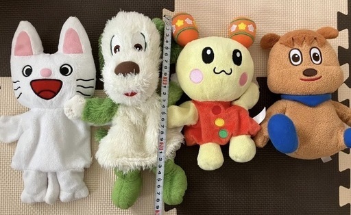 いないいないばあ　わんわん、うーたん、ジャンジャン、ノンタンぬいぐるみセット