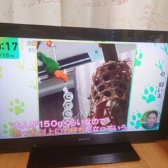 液晶テレビ　32型　SONY　BRAVIA　2011年製