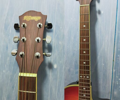 セール中につき、通常特価9,878円より30％引きの6,914円!　【33】K-Garage　EA-400 エレアコ パッシブタイプ ギター チェリーサンバースト