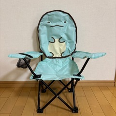 すみっコぐらし とかげ 折り畳み椅子 近日処分の画像