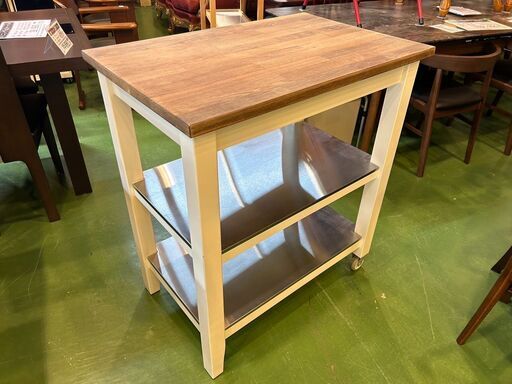 【愛品館八千代店】IKEA　STENSTORPキッチンワゴン