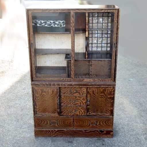 茶箪笥 121cmｘ75cmｘ29cm