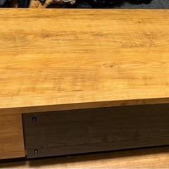 ベルメゾン　木目調 TV台の画像