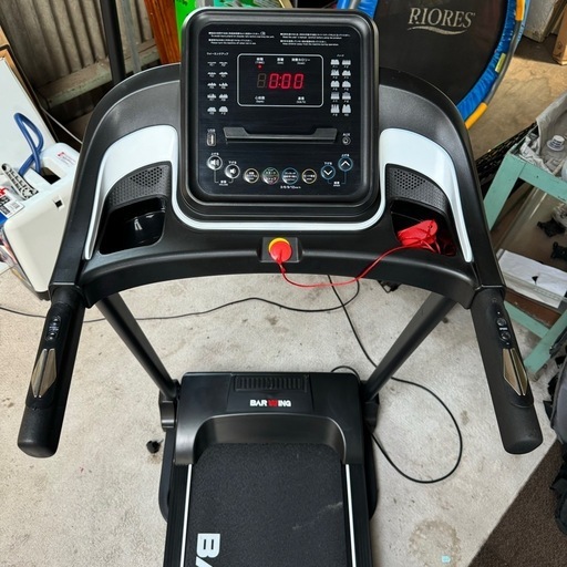 【引き取り限定】BARWING(バーウィング) ルームランナー 時速1-16km 20個のプログラムモード付 見やすい操作パネル ウォ