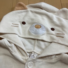 すみっコぐらし110cmフリースの画像