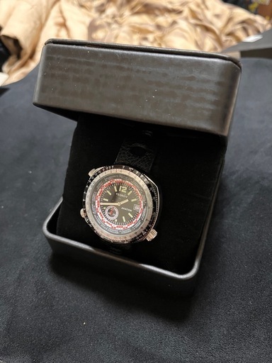 TEGROV アビエーション ワールド　GMT 1970 年代 未使用品　腕時計