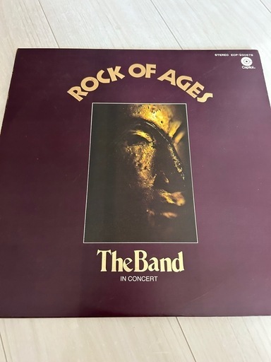 THE BAND/ROCK OF AGES  見開き LP 美盤