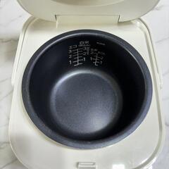 タイガー TIGER 炊飯ジャー JBU-A551 3合 2018年製 ホワイトの画像