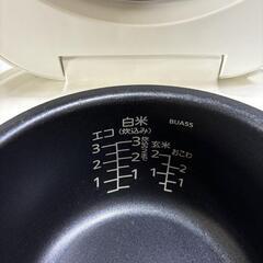 タイガー TIGER 炊飯ジャー JBU-A551 3合 2018年製 ホワイトの画像