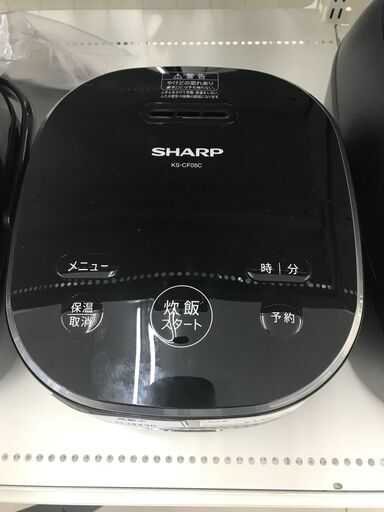 ★ジモティ割あり★ SHARP ジャー炊飯器 3合 21年製 動作確認／クリーニング済み HJ4430