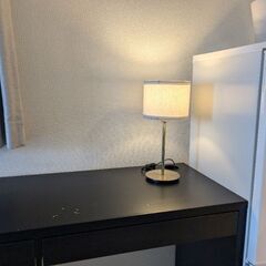 IKEA RINGSTA リングスタ SKAFTET スカフテート テーブルランプ ホワイト 真ちゅう 41 cm イケアの画像
