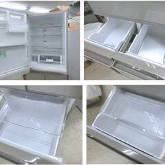 冷蔵庫 401L 5ドア 2018年製 日立 R-S40JL 片開き5ドア まんなか冷凍