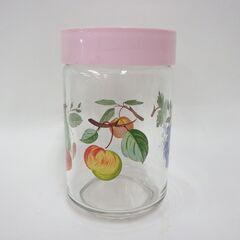 保存容器 保存瓶 フルーツ柄 ガラス