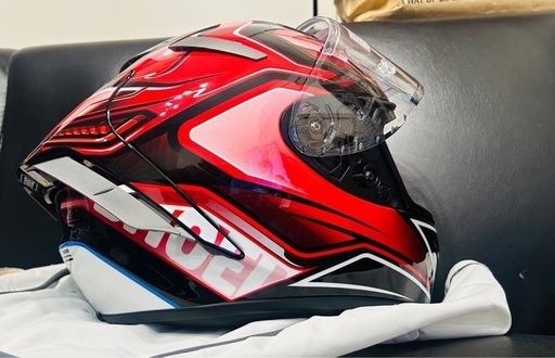 値下げ　SHOEI X-Fourteen エアロダイン ミラーシールド付　ヘルメット