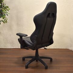 【ヤ取終了10/2】≪zyt1638ジ≫ 美品 Dowinx/ドウィンクス ゲーミングチェア LS-6689L キングブラック 現状品 リクライニングチェア/ワークチェア/椅子/中古家具/宮城県仙台市 60825-08 の画像