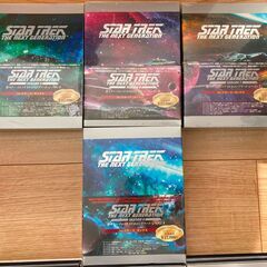 新スター･トレック DVDコンプリート　シーズン 1～7　２５周年記念VHS付きの画像