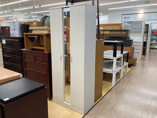 【トレファク イオンモール常滑店】2枚扉のミラー付シューズボックスが入荷いたしました！！