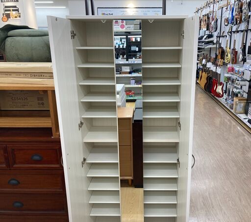 【トレファク イオンモール常滑店】2枚扉のミラー付シューズボックスが入荷いたしました！！