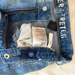 H&M スリムフィット デニムパンツ ライトブルーの画像