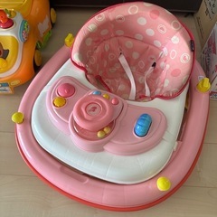 【譲渡済】エンジョイウォーカーステップ（歩行器）