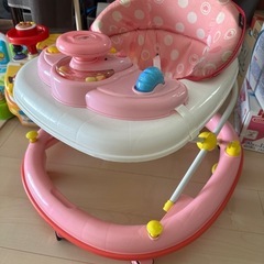 【譲渡済】エンジョイウォーカーステップ（歩行器）の画像