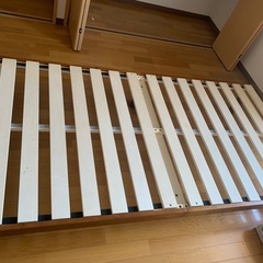 【取りに来ていただける方】スノコ・ベッドフレームの画像