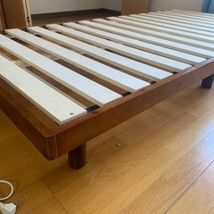 【取りに来ていただける方】スノコ・ベッドフレームの画像