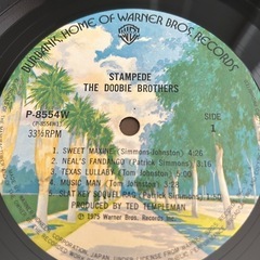 The Doobie Brothers   Stampede  LP レコードの画像