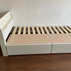 大至急！！ニトリ引き出し付きシングルベット